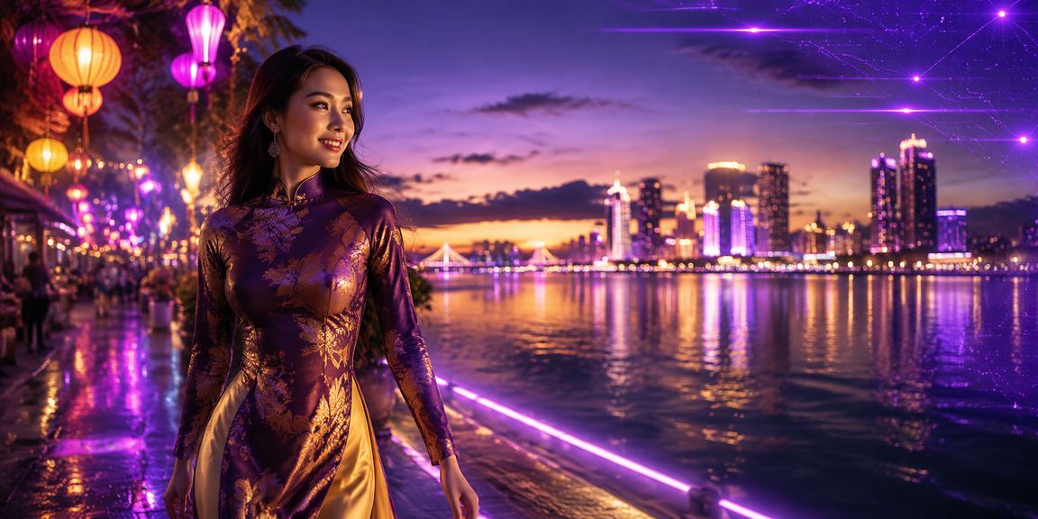 Không khí chợ đêm Đà Nẵng kết hợp với trải nghiệm casino và cá cược sôi động về đêm