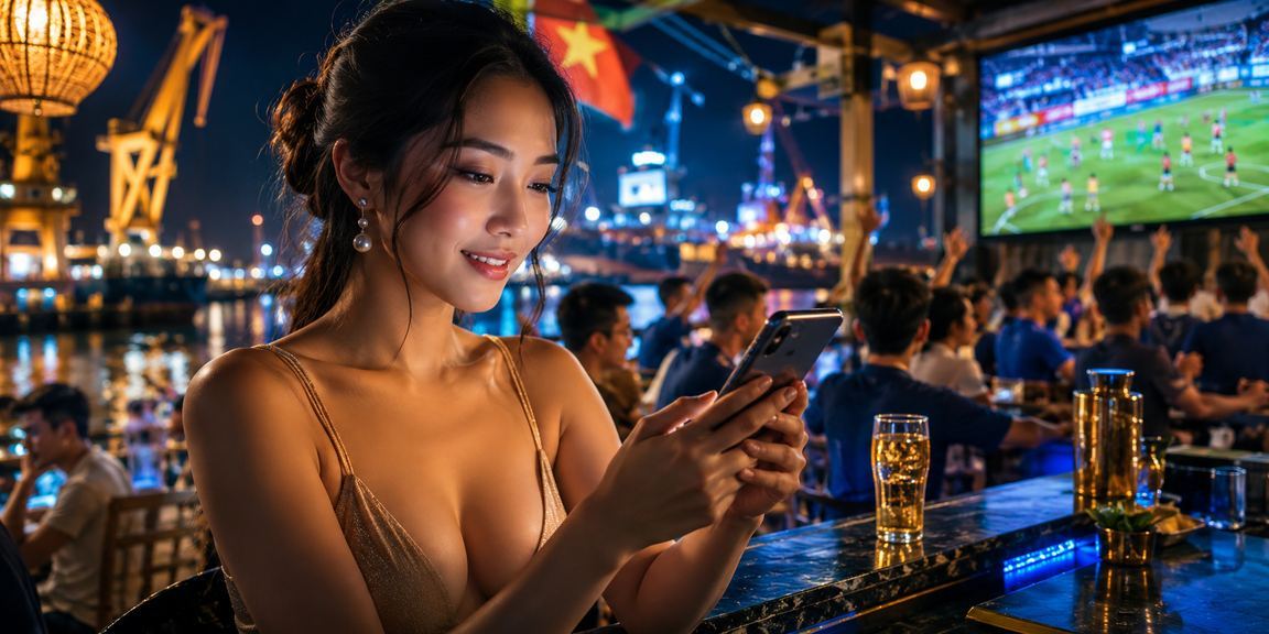 Người hâm mộ bóng đá tại Hải Phòng theo dõi trận đấu và đặt cược thể thao trực tuyến