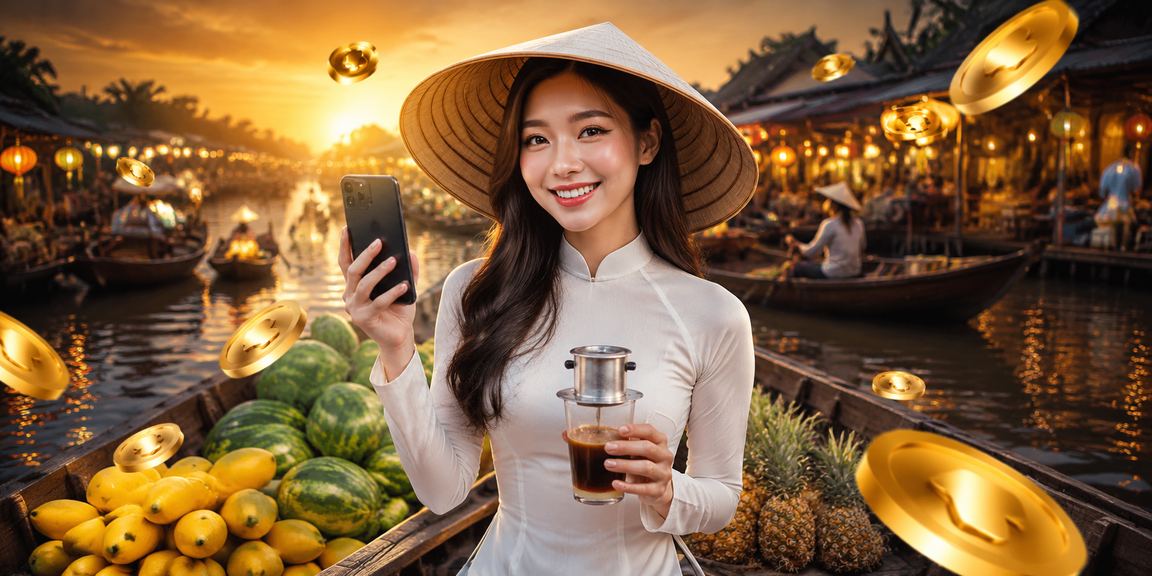 Người chơi bài tại quán cà phê vùng Mekong với không khí thư giãn buổi sáng Việt Nam